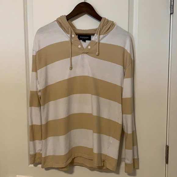 Striped PACSUN hoodie - Picture 1 of 4